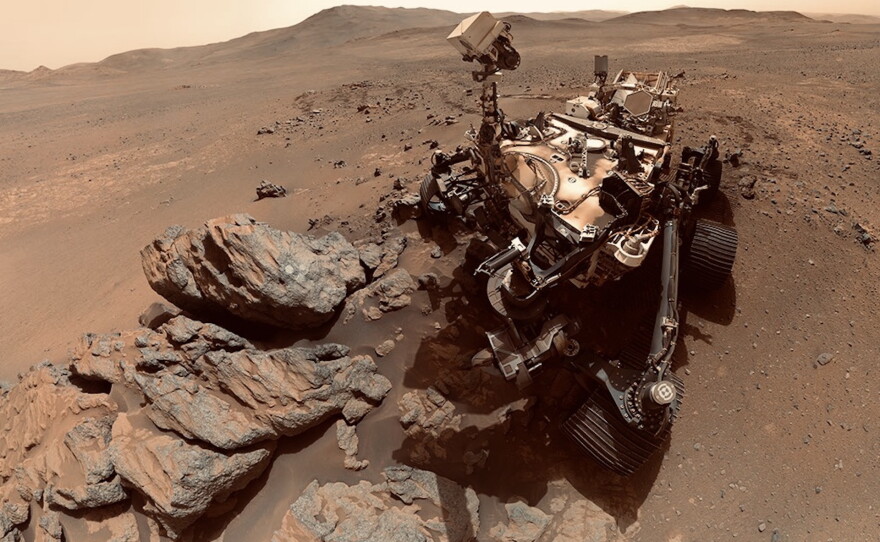 Perseverance on Mars. Photo courtesy of Spacepoint.