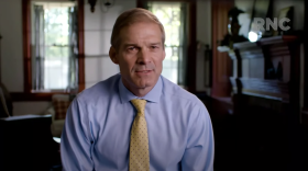 Congressman Jim Jordan (R-Ohio, 4th District) delivers address during the first night of the 2020 RNC