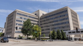 Caterpillar's former world headquarters in downtown Peoria.