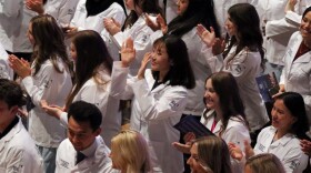 A white coat ceremony was held Sunday at the Marian University College of Osteopathic Medicine.
