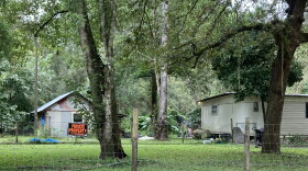 Willie Jay rents his home in Trenton, which lies in a federal flood zone. (Jack Prator/WUFT News)