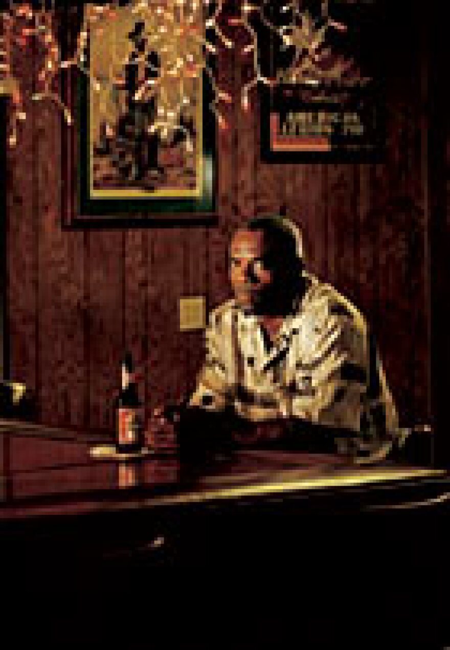 Frederick Daye, at American Legion Post 310, San Diego, Calif., where 13 witnesses placed him at the time of the 1984 rape and robbery he was accused of perpetrating. Ten years after his conviction, DNA testing established Daye's innocence.