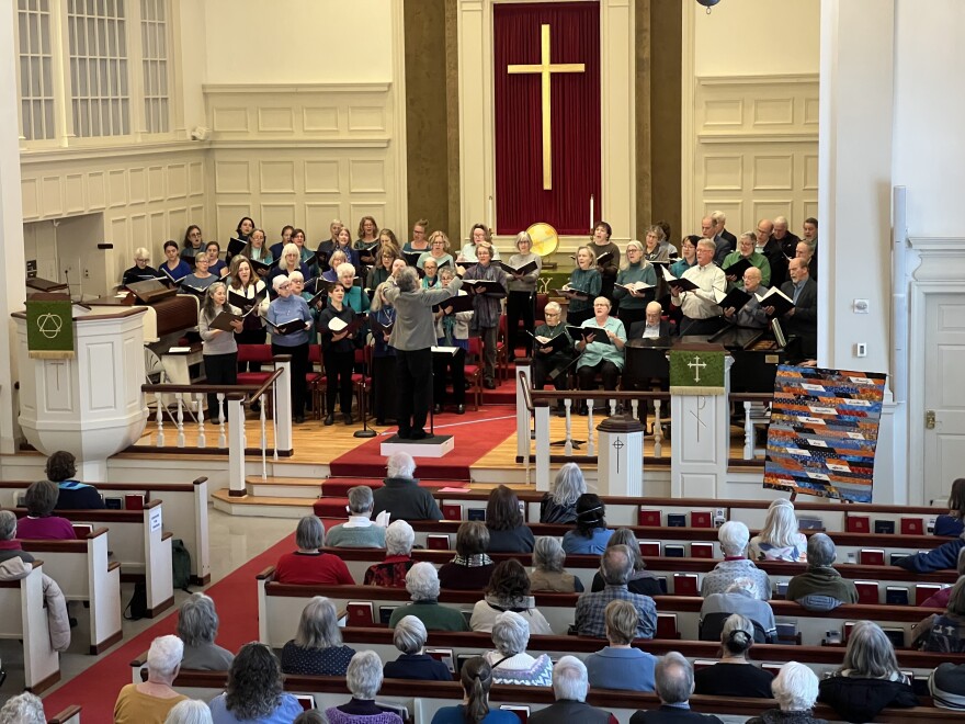 The Sea Change Chorale performs songs centered on Rev. Dr. Martin Luther King Jr.'s life and legacy at First Congregational Church, UCC in South Portland.