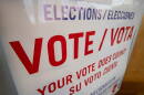 Vote Sign - Douglas Library