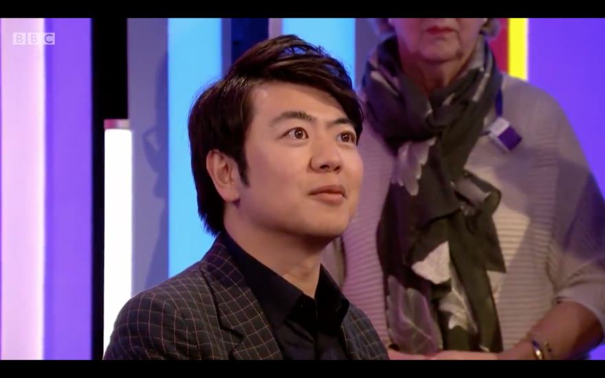 Pianist Lang Lang on BBC The One Show