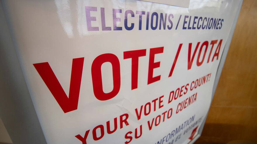Vote Sign - Douglas Library