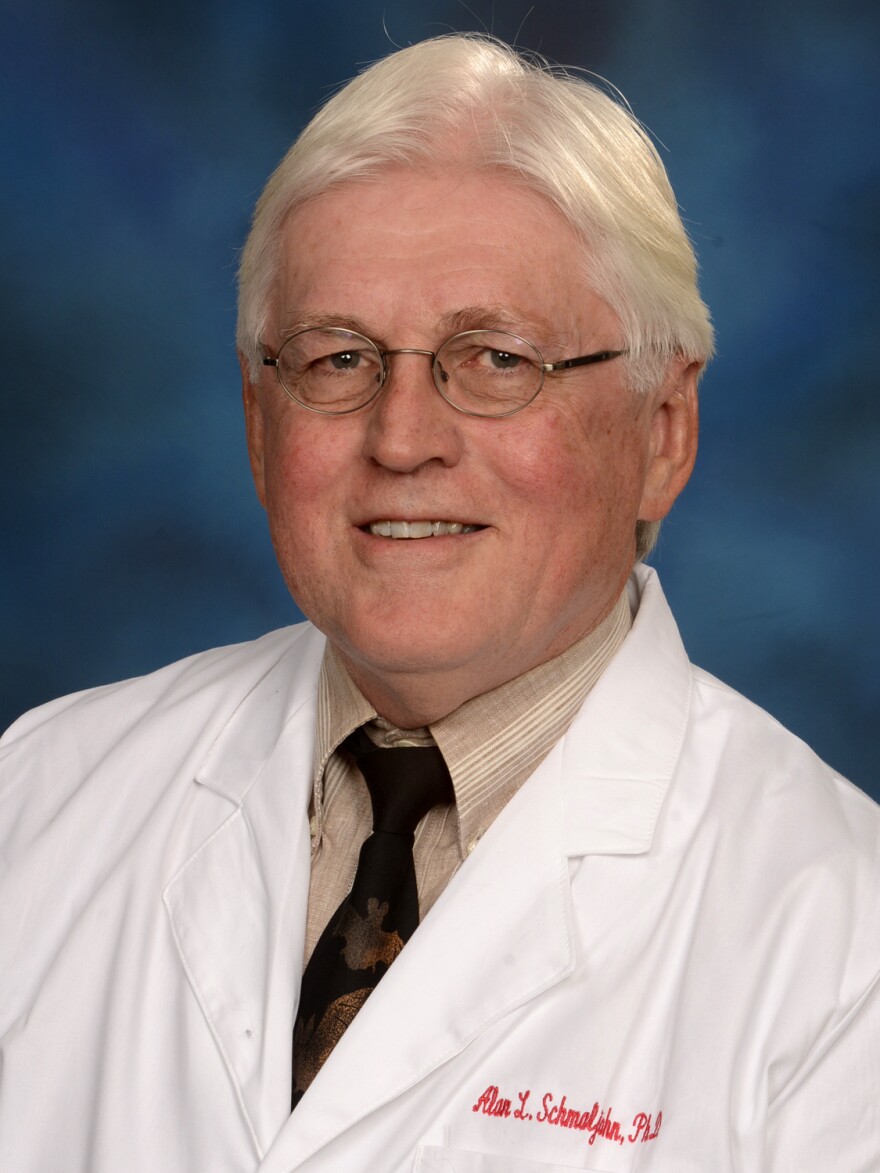 Alan Schmaljohn is a virologist and professor of microbiology and immunology at the University of Maryland School of Medicine.