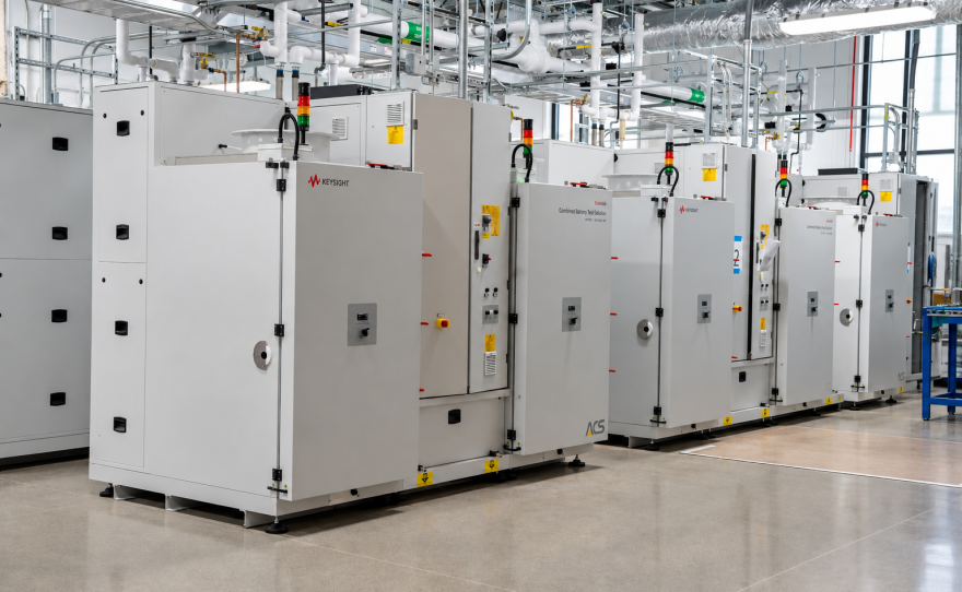 Inside the new Toyota battery center in York Township.