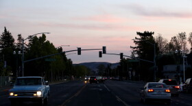 Traffic lights in the Sonoma area are out due to power outages on October 10, 2019 in Sonoma, California. Power outages were scheduled as preemptive moves by PG&E to address hot, dry and windy weather and the risk of wildfires, according to the company.  (Ezra Shaw/Getty Images)