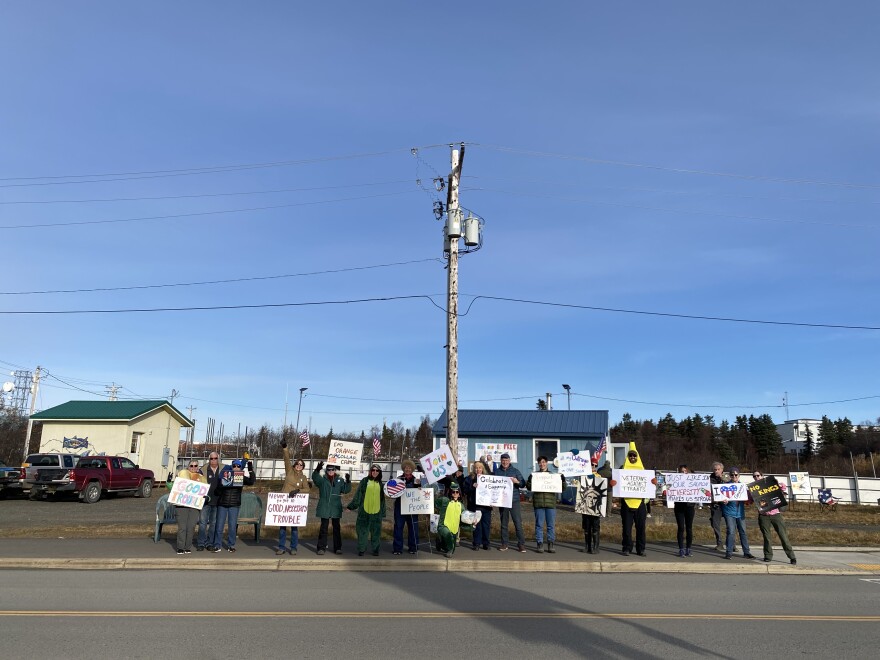 Attendees of Dillingham's "Celebration of Community Engagement" event