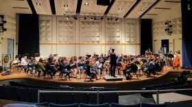 The Kalamazoo Philharmonia in rehearsal