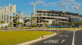 TIAA Bank Field just days before the Georgia-Florida game