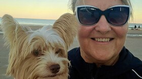 Nanette McKeel Petrella, president of the nonprofit Daytona Dog Beach Inc., brings her three dogs to the dog-friendly beach in Ormond Beach. The dog beach, she said, has become “a true community success story.”