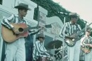 A band of Texas prisoners performs at the Huntsville Prison Rodeo