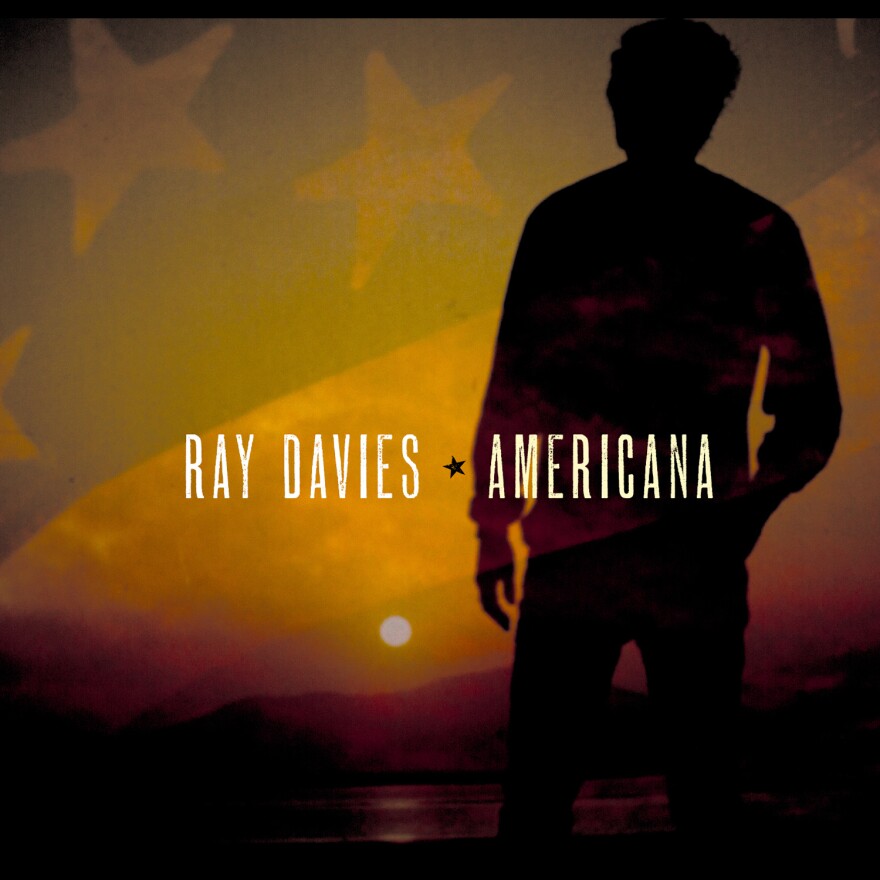 The album art for Ray Davies' new album, <em>Americana</em>.