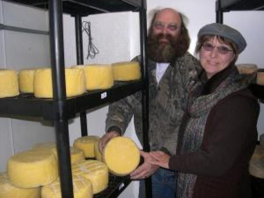 Mark Amstrong and Barbara Grant have walked away from their successful cheese-making operation near Springville, Iowa