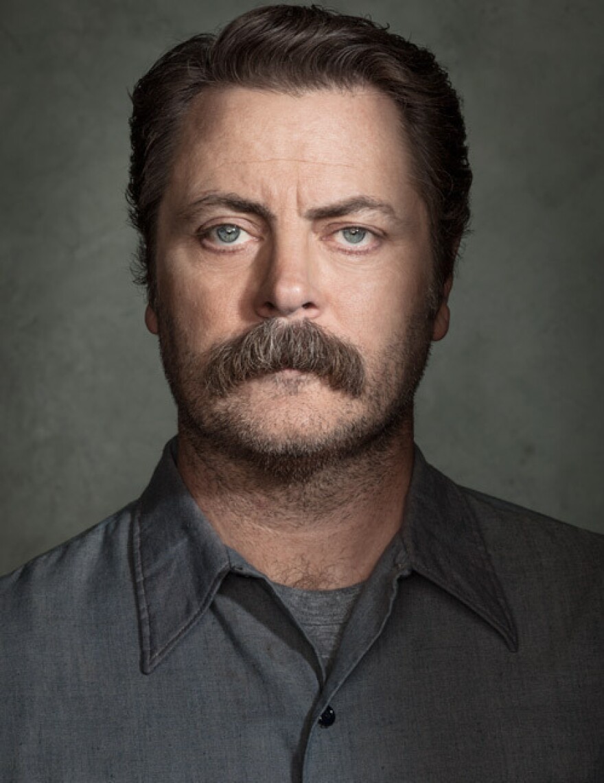 Nick Offerman starred in the NBC series <em>Parks and Recreation </em>and is also the author of the book <em>Paddle Your Own Canoe</em>.
