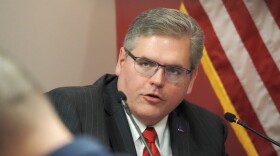 Indiana state Rep. Ed Clere, R-New Albany, speaks during a committee meeting on Jan. 23, 2024.