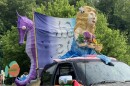 A float at Marshall's Mermaid Parade on Saturday, June 6, 2026.