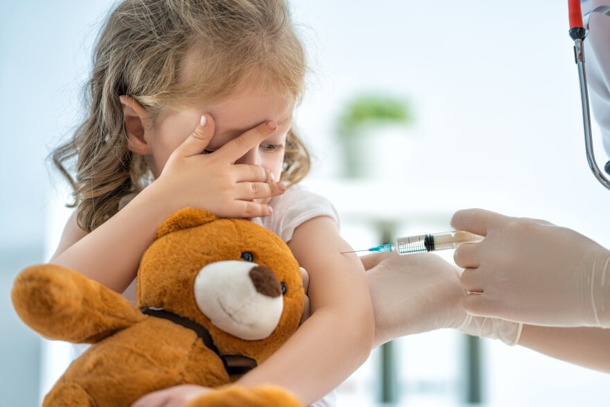 Gosar and his supporters say there’s not enough science about vaccine side effects.