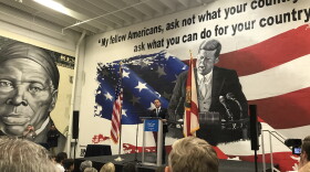 In his concession speech, Philip Levine urged supporters to back Andrew Gillum in the 2018 Florida governor's race.