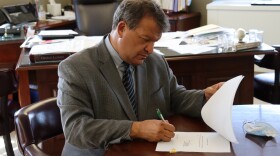 Westchester County Executive George Latimer signs term limit law, July 15, 2020