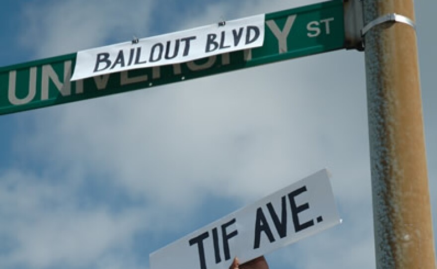 Eric Little, 20, grew up in the proposed redevelopment zone. He was part of a protest against Paul McKee's request for nearly $400 million in tax-increment financing.