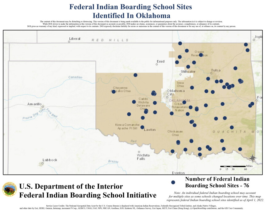 Federal boarding school report acknowledges destructive policies