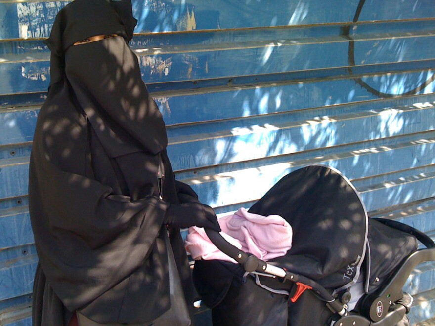 Sarah Morvan, 18, says France's new law banning the niqab and burqa in public will force her to stay home with her 3-month-old daughter.