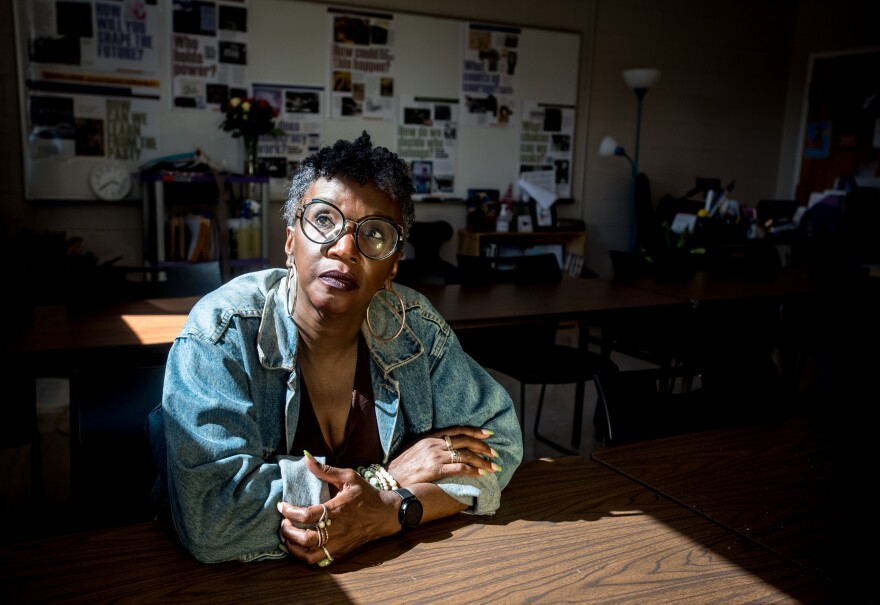 Valencia Abbott teaches social studies at Rockingham Early College High School. The North Carolina House gave final approval Wednesday to House Bill 324, which is being framed by supporters as against the teaching of Critical Race Theory.