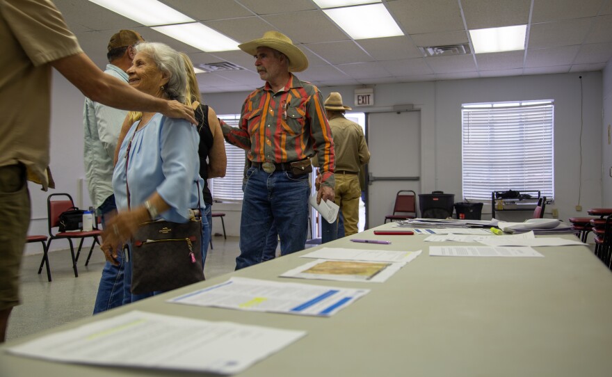 Redford landowners and other stakeholders gathered for a meeting on March 9 to talk about a collective response to the border wall.