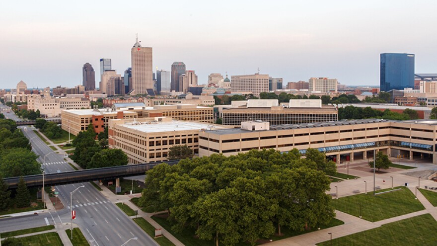 The international students study at three universities in Indiana, including IU Indianapolis.