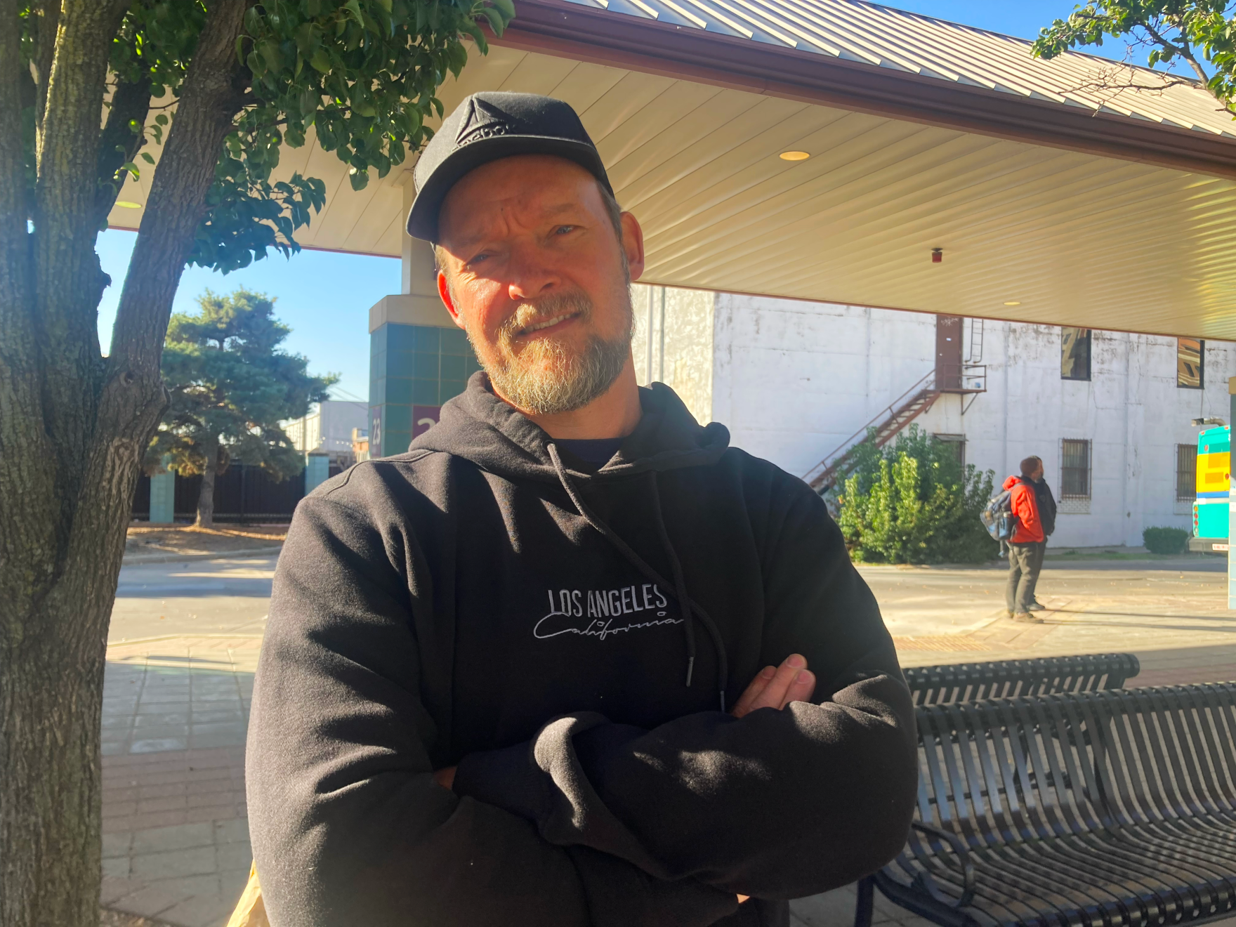 A Wichita Transit rider turns one of his favorite past times into a job