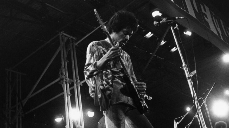 Jimi Hendrix is one of the musicians whose Native American heritage is discussed in the documentary <em>Rumble: The Indians Who Rocked the World.</em>