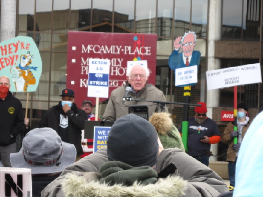 Photo of Vermont Senator Bernie Sanders