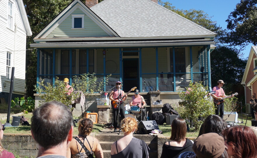Photos from Porchfest 2026 and Boo-Le-Bark