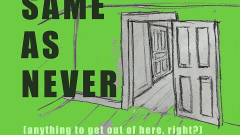 SAME AS NEVER [anything to get out of here, right?] by Snake House VT is on display from October 16 to December 15, 2025 at the NMU DeVos Art Museum