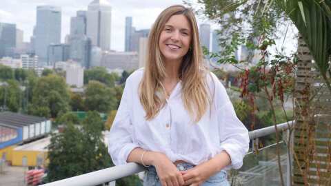 Grace Walker's debut novel, "The Merge," takes us to a climate-ravaged dystopian future, where people can have their minds merged as a form of government-sponsored population control.