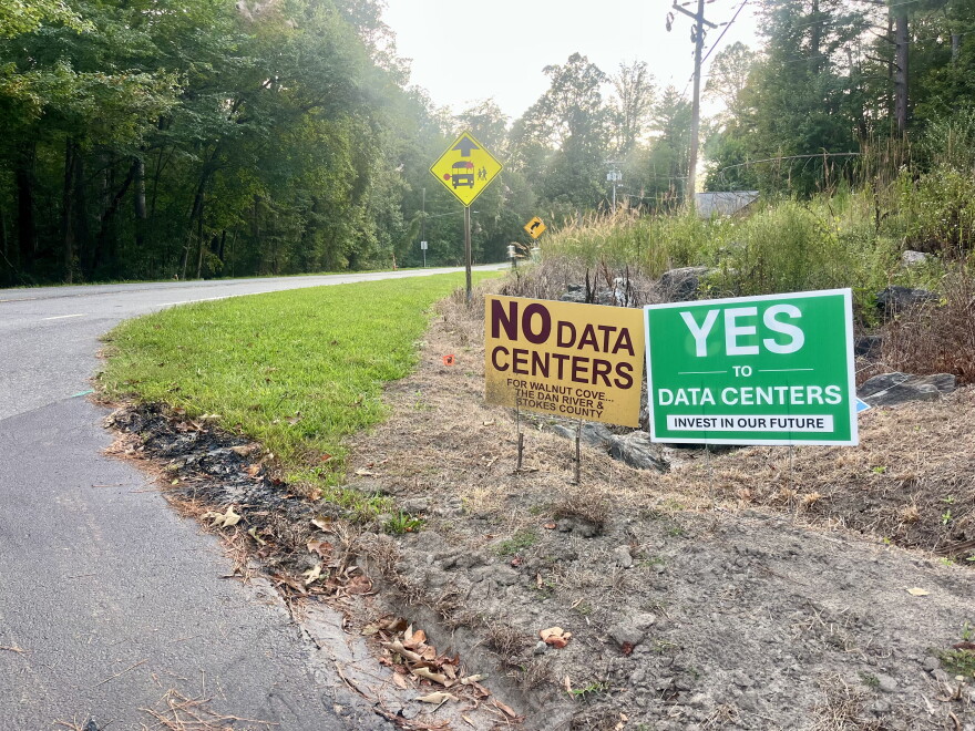 Data center signs