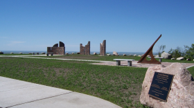 Mystical Horizons is located north of Bottineau, on the western edge of Turtle Mountain. Stone structures mark the equinoxes and solstices as well as a sundial, a structure for viewing the north star, and an information kiosk.