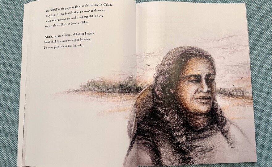 A page from "The Donkey Lady: A Graphic Parable."