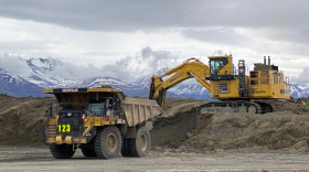 Kiewit Infrastructure and subcontractors are extending the length of one of two runways at Joint Base Elmendorf Richardson by 2,900 feet so that it will be 10,000 feet long — the base's second 10,000-foot runway. The $309 million project began in October 2022.