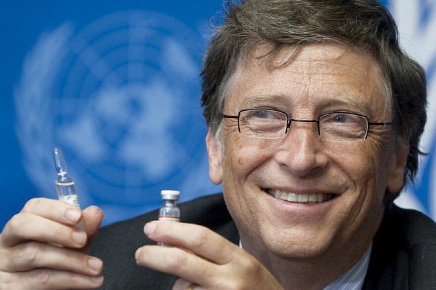 Bill Gates at World Health Assembly.