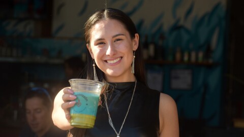 Dulcinea Herrera, co-owner of Café Corazón.
