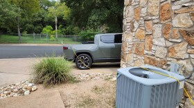 Dr. Christopher Yang, a urologist from Austin, Texas, used his Rivian R1T truck to power a vasectomy Thursday at his clinic.