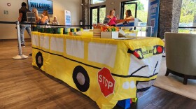 School supplies were distributed to families at Christ Church Orlando on Saturday, July 25.