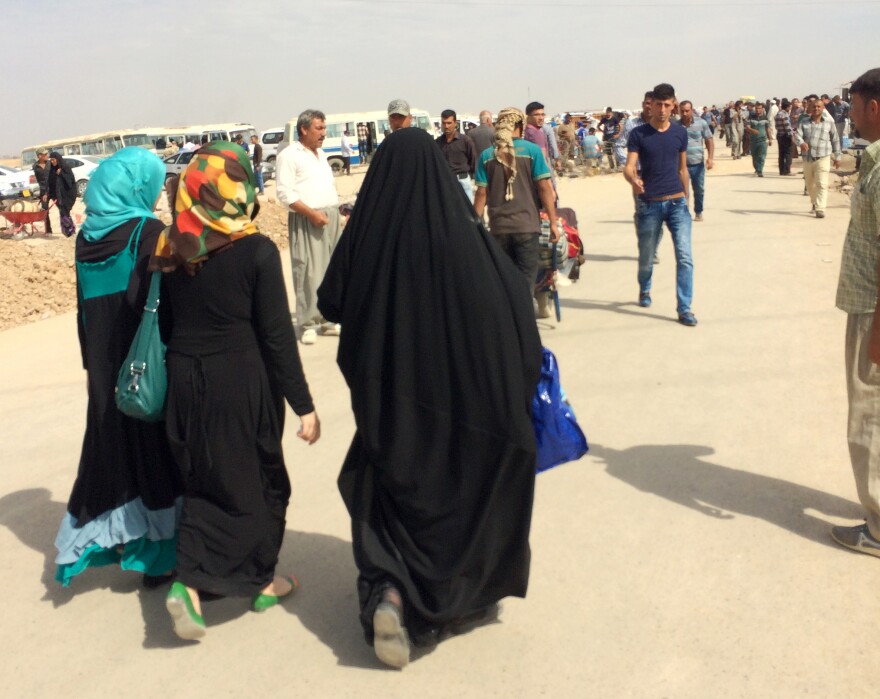 The disputed area around Maktab Khaled is one of the last passageways where civilians can travel between the relative safety of the Kurdish north and the one-third of Iraq that ISIS controls.