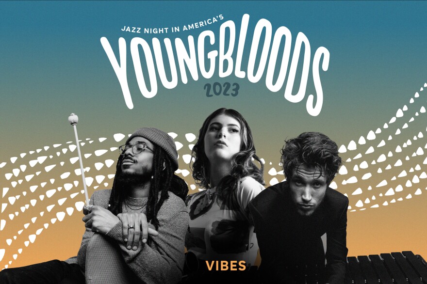 Youngbloods 2023 vibes, from left to right: Joel Ross, Sasha Berliner, Simon Moullier