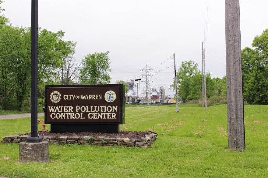 The city of Warren sewage treatment plant discharges to the Mahoning River.