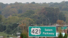 The Salem Parkway in Winston-Salem